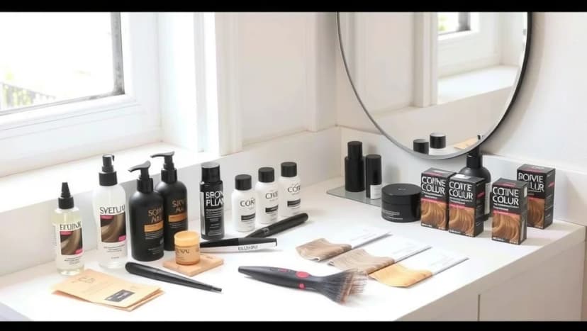 Gult hår till askblond hemma själv