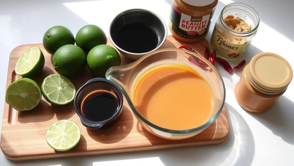 Hemlagad pad thai sås på fem minuter