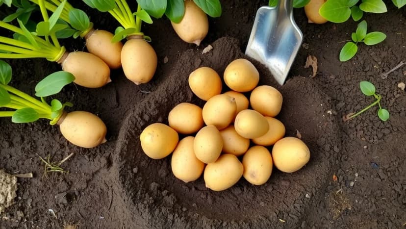 Hur sent kan man sätta potatis i trädgården