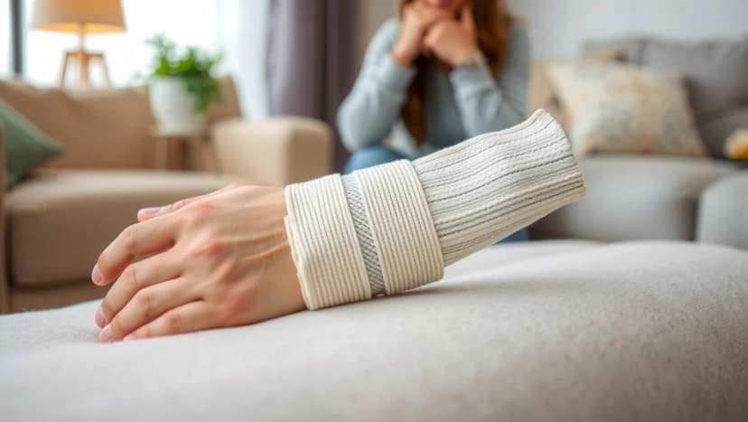 Ont i handleden utan anledning