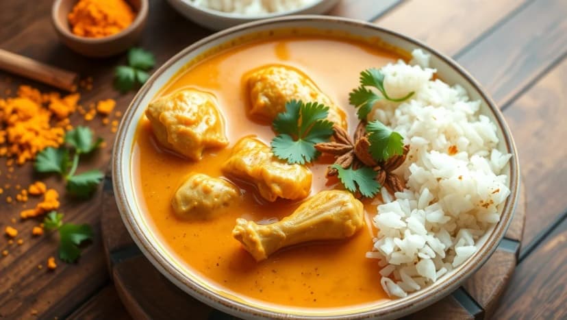 Världens godaste kycklingcurry recept